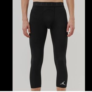 Rare New JORDAN SPORT DRI-FIT JUMPMAN 3/4 TIGHTS Men’s Size L